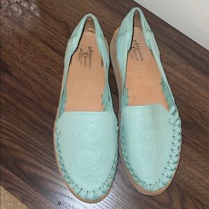 Stylish Mint Green Women's Shoes